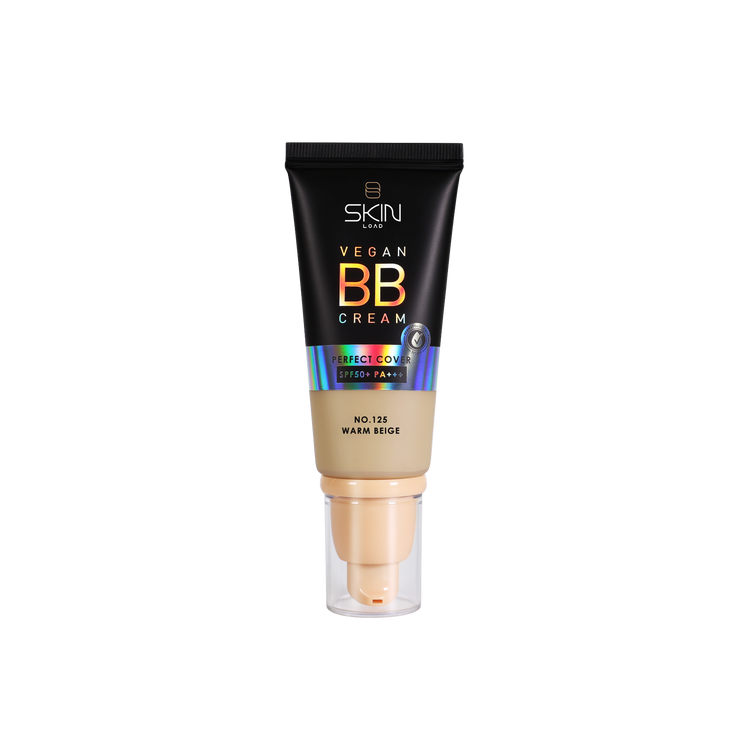 Vegan BB Cream Perfect Cover SPF50+ PA+++ #125 Warm Beige - 55ml