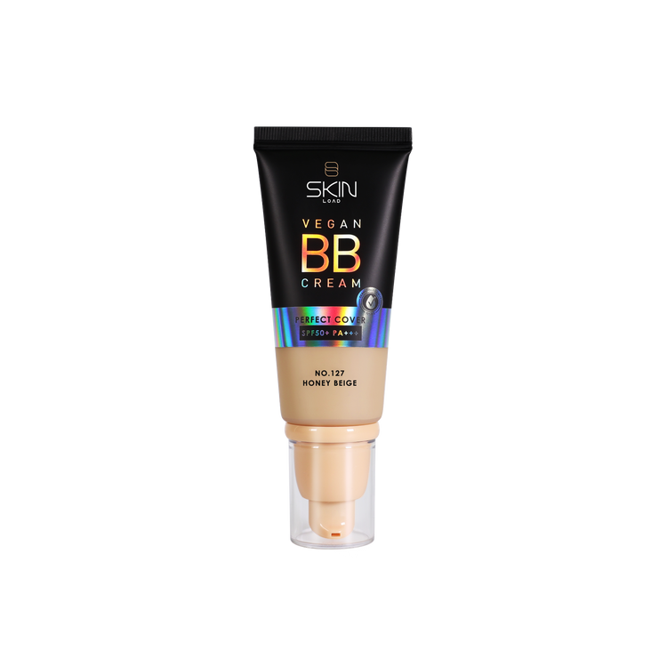 Vegan BB Cream Perfect Cover SPF50+ PA+++ #127 Honey Beige - 55ml
