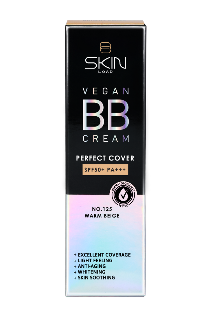 Vegan BB Cream Perfect Cover SPF50+ PA+++ #125 Warm Beige - 25ml
