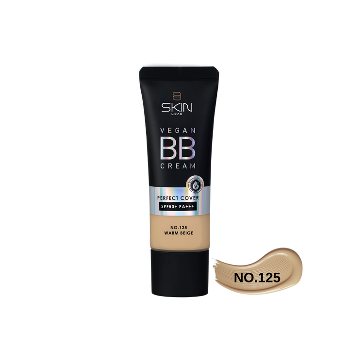 Vegan BB Cream Perfect Cover SPF50+ PA+++ #125 Warm Beige - 25ml