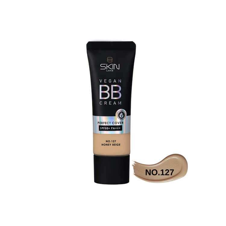 Vegan BB Cream Perfect Cover SPF50+ PA+++ #127 Honey Beige - 25ml