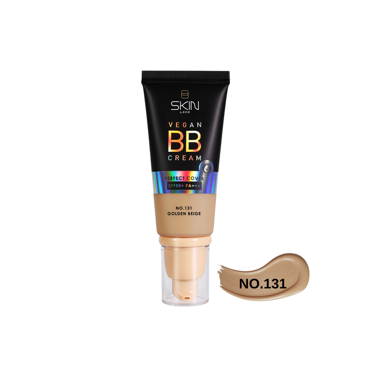 Vegan BB Cream Perfect Cover SPF50+ PA+++ #131 Golden Beige - 55ml