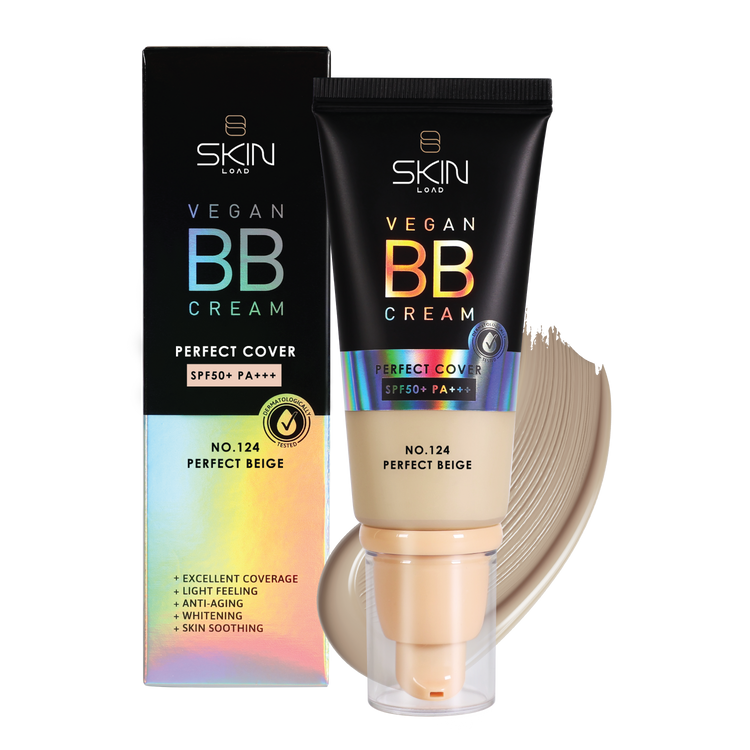 Vegan BB Cream Perfect Cover SPF50+ PA+++ #124 Perfect Beige - 55ml