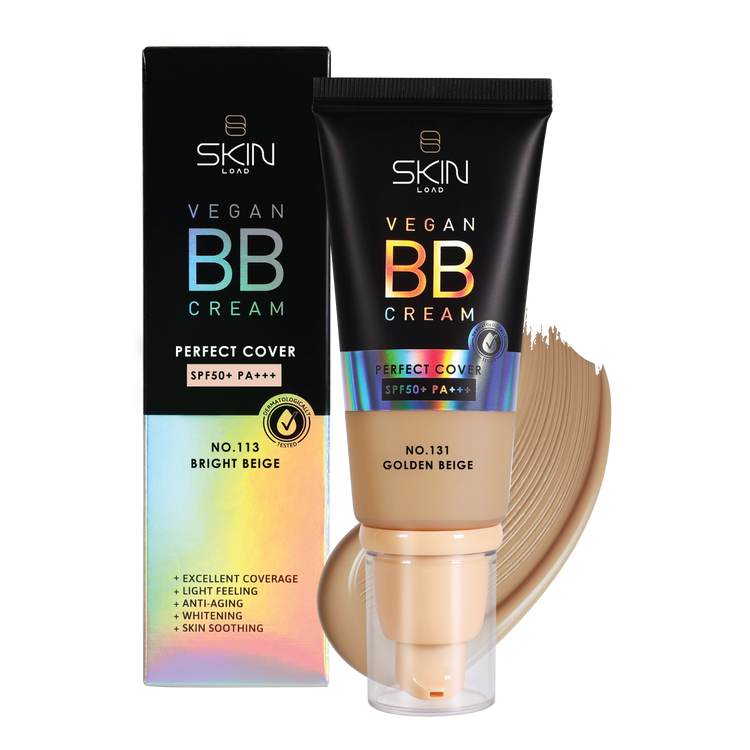 Vegan BB Cream Perfect Cover SPF50+ PA+++ #131 Golden Beige - 55ml